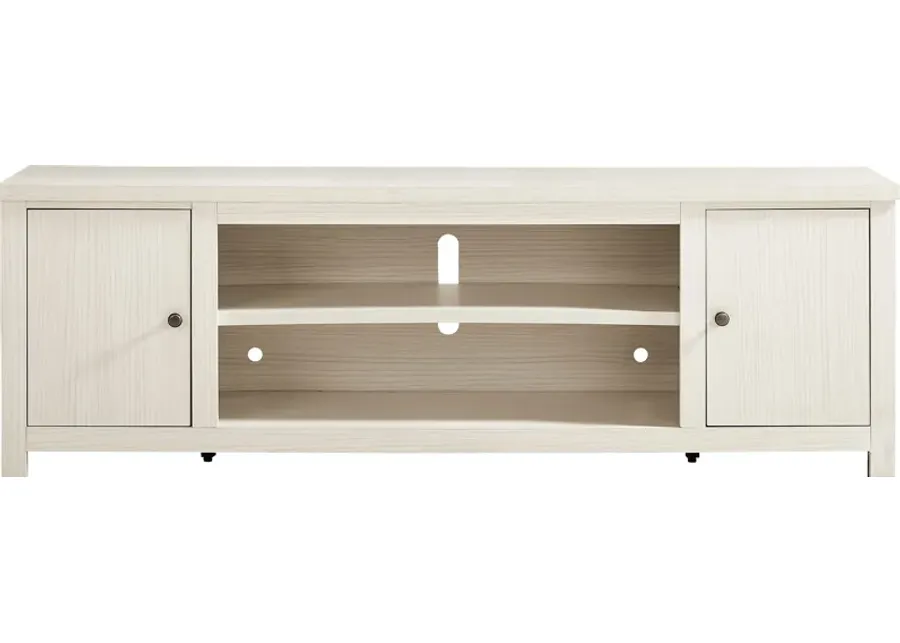 High Mountain White 82 in. Console-82