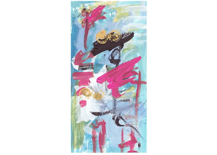 Gifted Mind Pink Artwork-Pink
