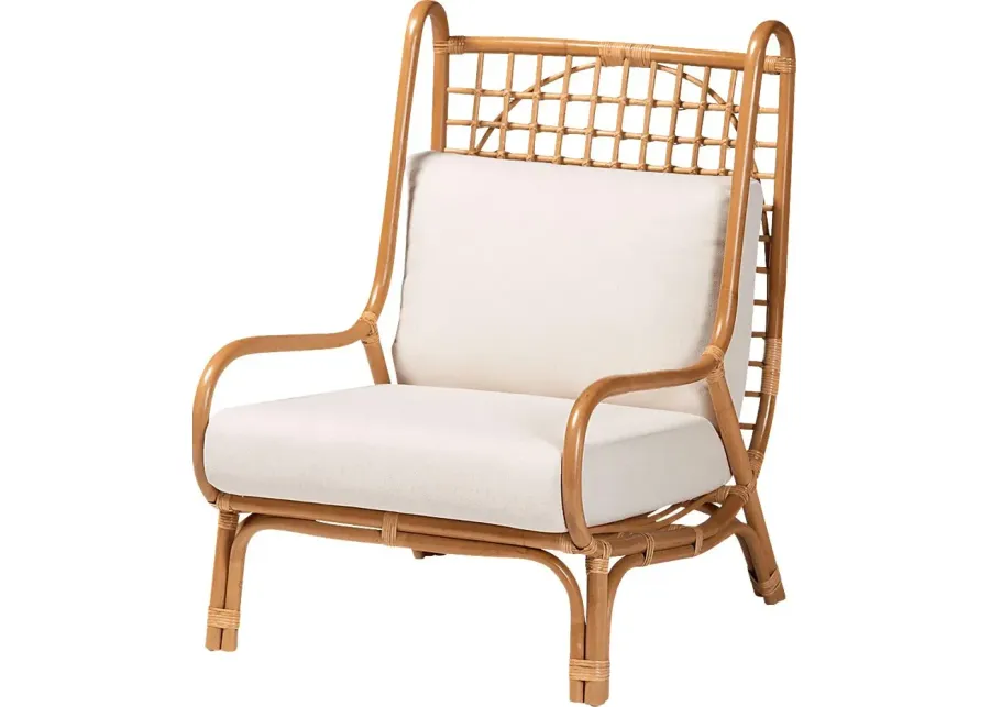 Culipher Brown Accent Chair-Brown