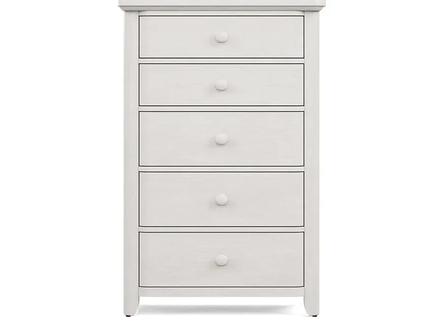 Kids South Bend Washed White Chest-33.5