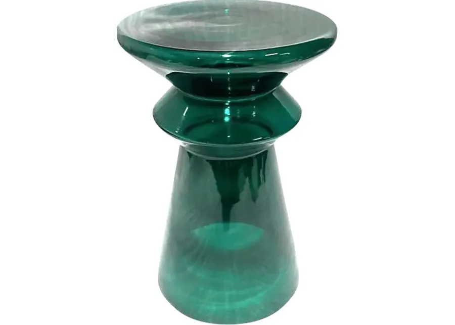 Aloh Green End Table-Green