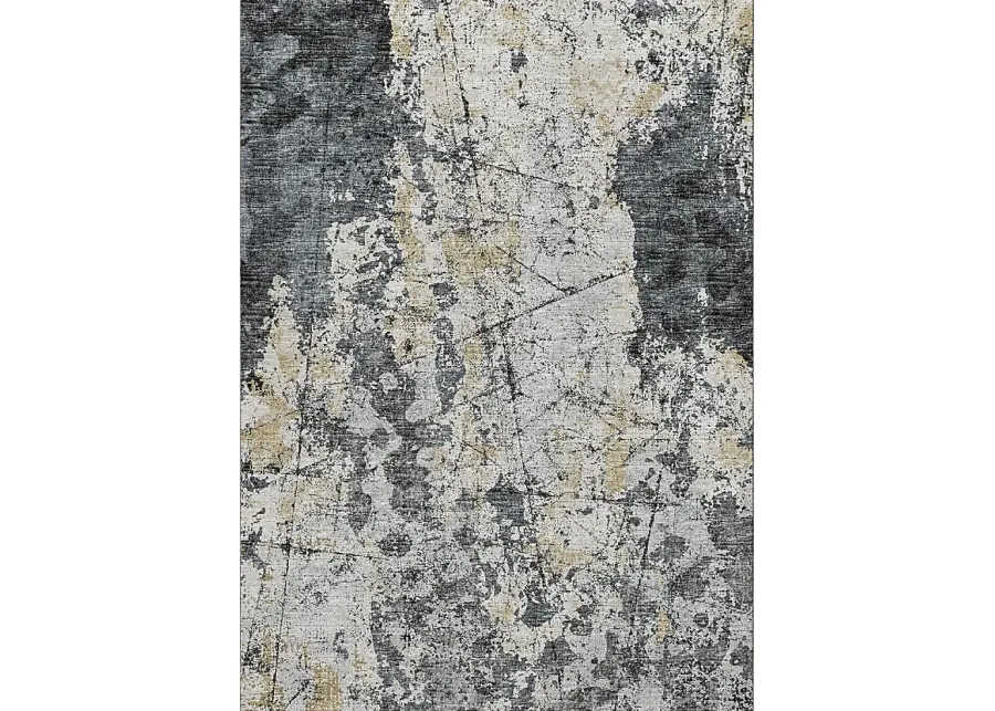 Dalamon Black 5' x 8' Rug-Black 1 18767-dalamon-black-5-x-8-rug-black-1.webp