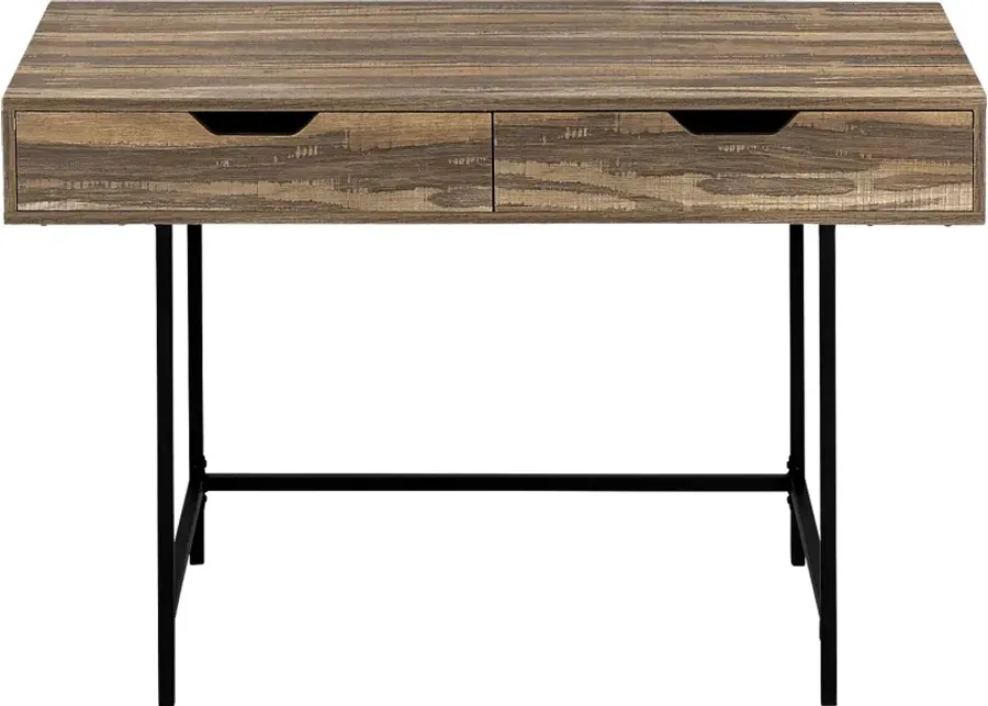 Rockmart Brown Desk-Brown