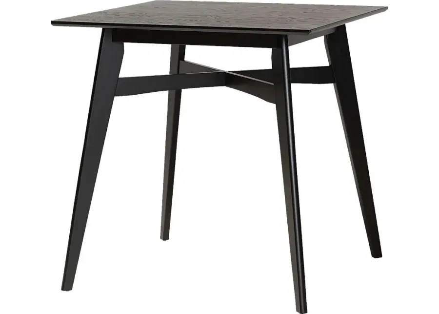 Coderre Black Counter Height Table-Black