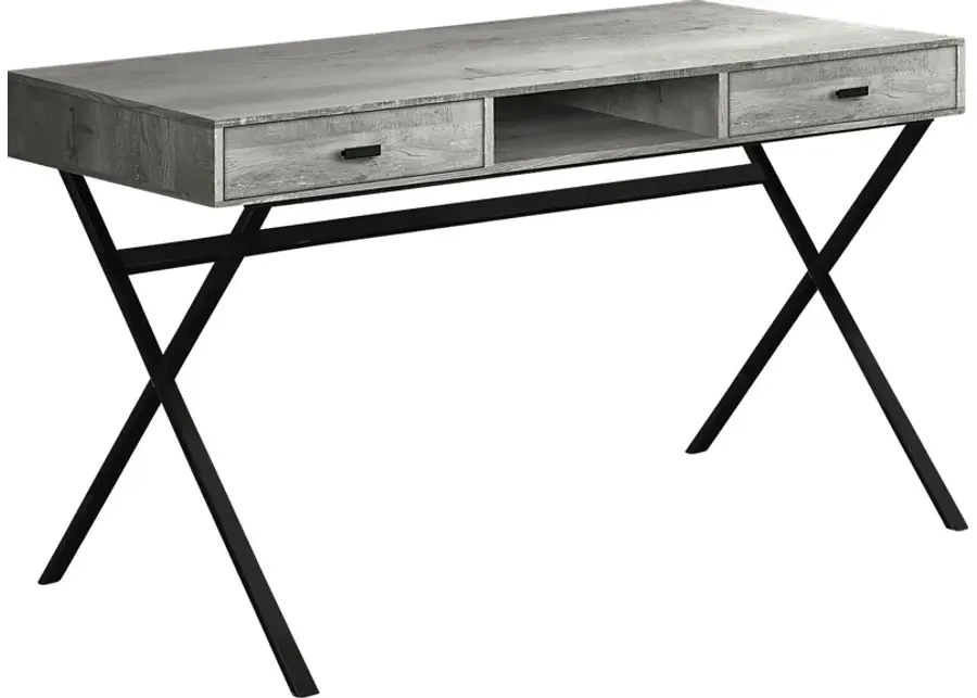 Beckhaven Gray Desk-Gray