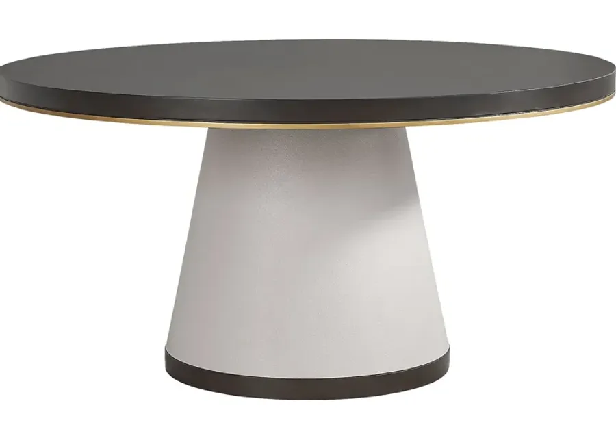 Elko Falls Espresso 60" Round Table-60