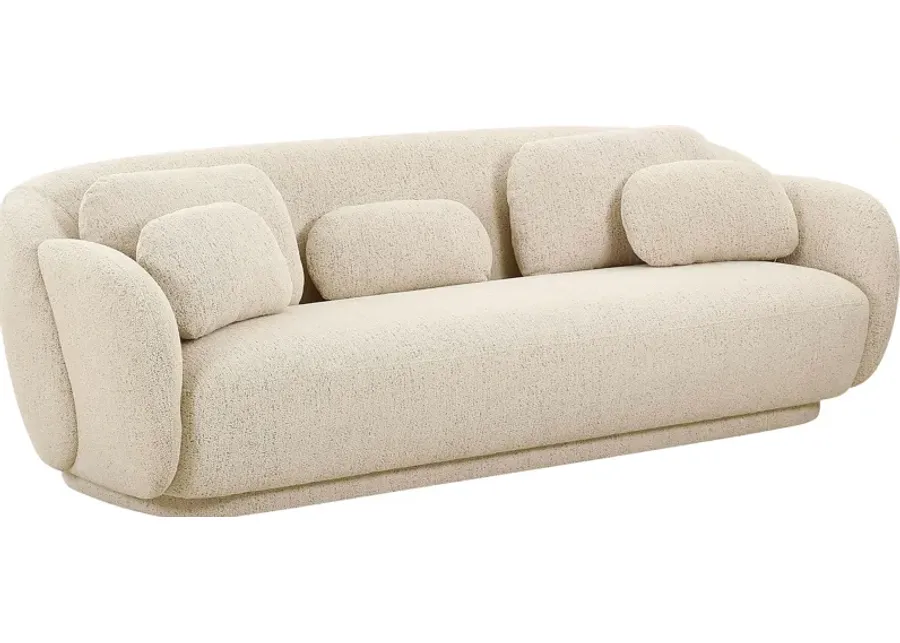 Daisylea Cream Sofa-Cream