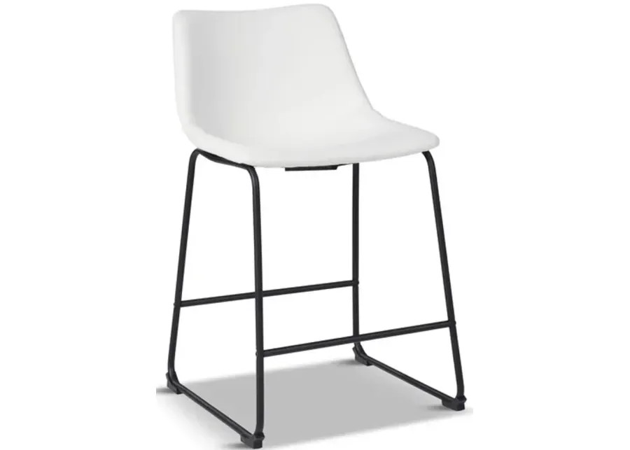 Henley White 24  Counter Stool