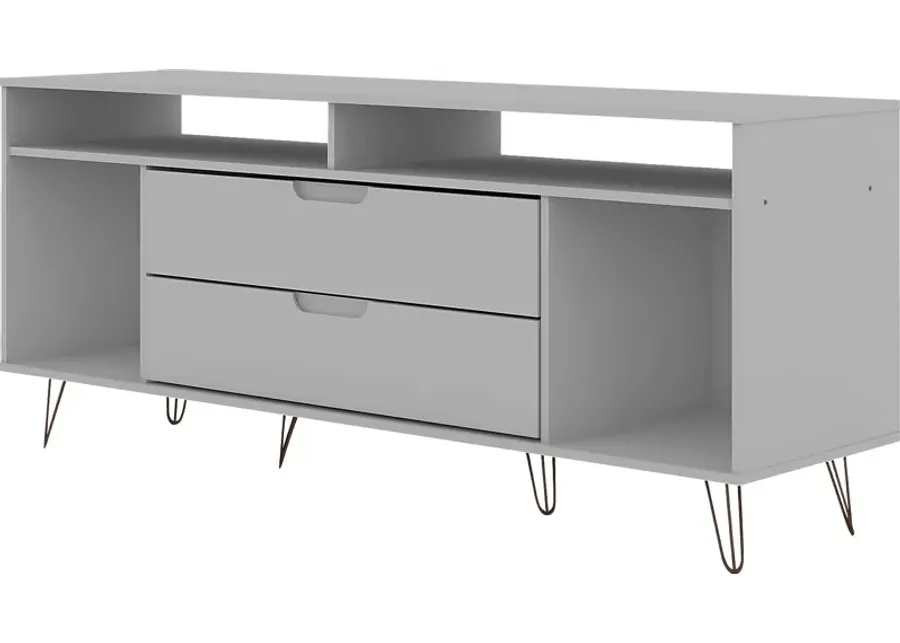 Mcbean White 63 in. Console-White