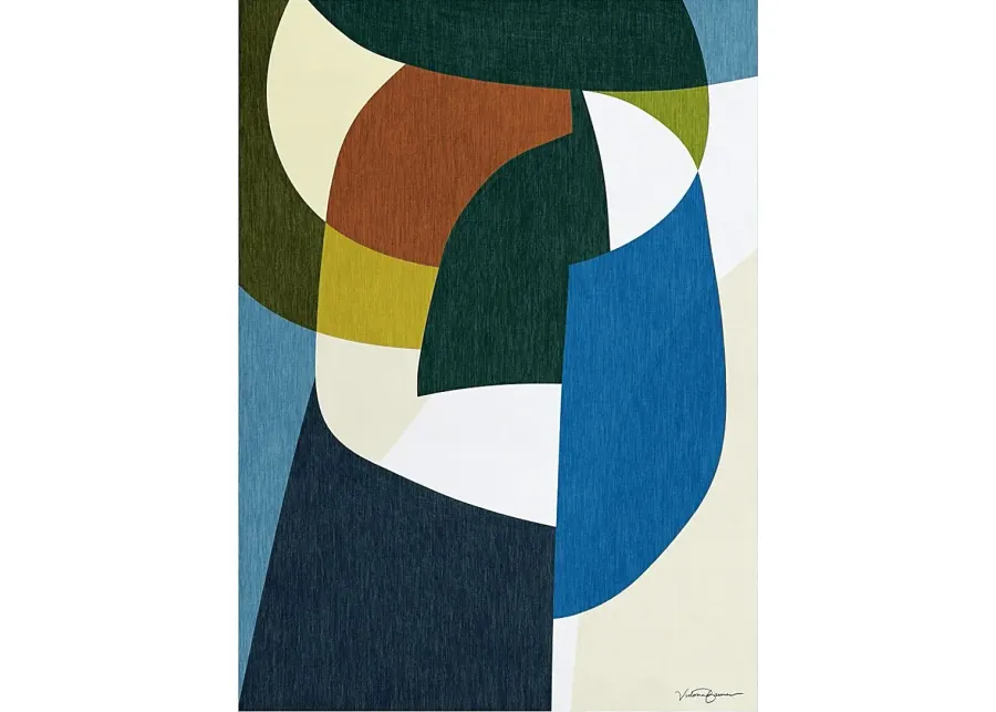 Dewtrap Multi 7'7 x 10'5 Rug-Multi