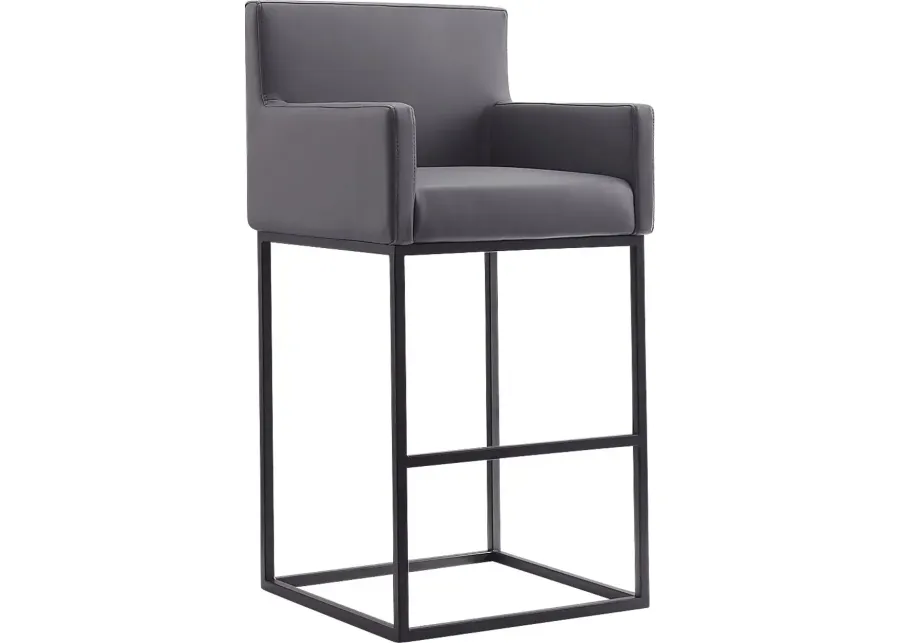 Kalmath Gray Barstool-Gray