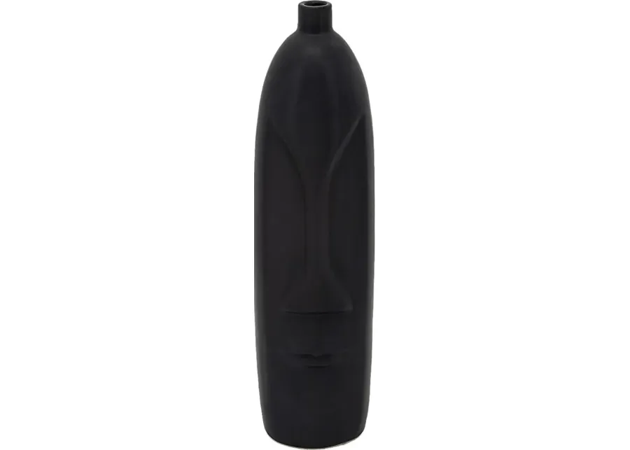 Leavell Black Vase-Black