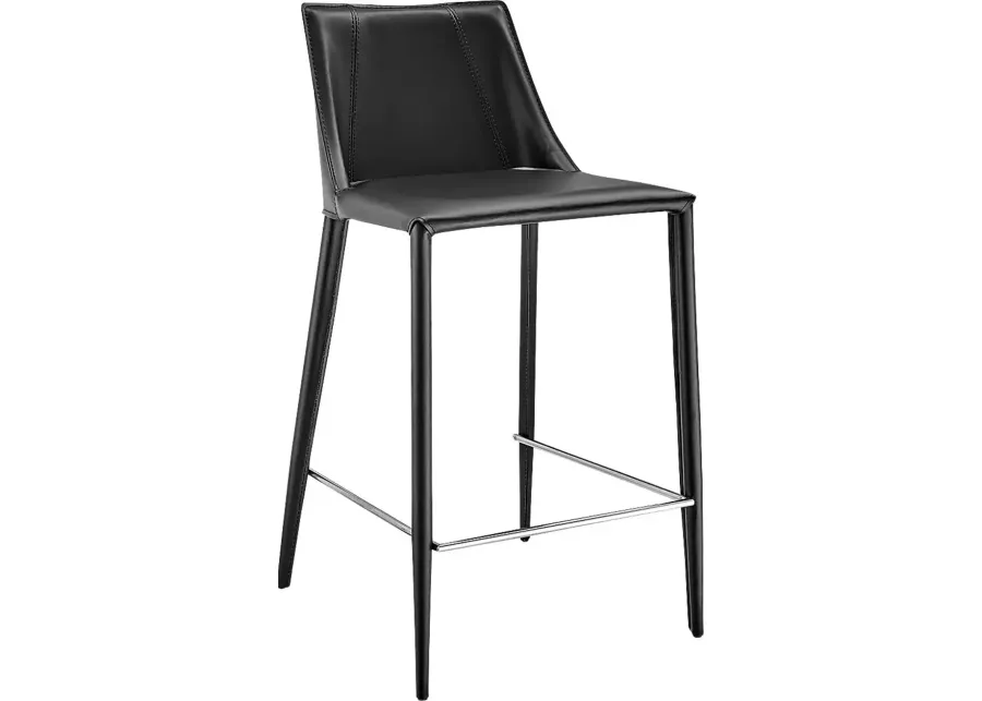 Monagin Black Counter Stool-Black