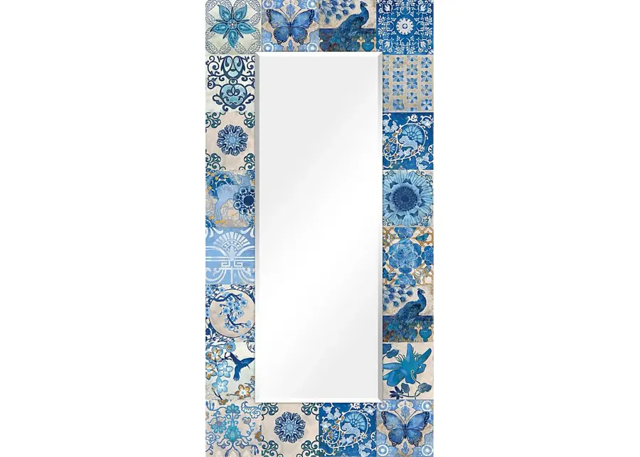 Tishia Light Blue Mirror-Light Blue