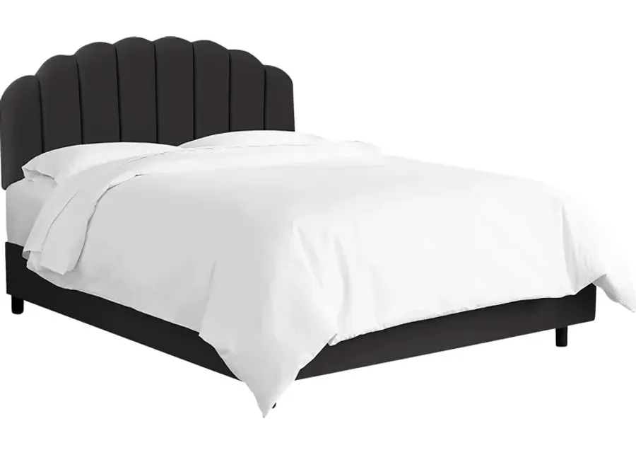 Eloisan Black King Bed-Black