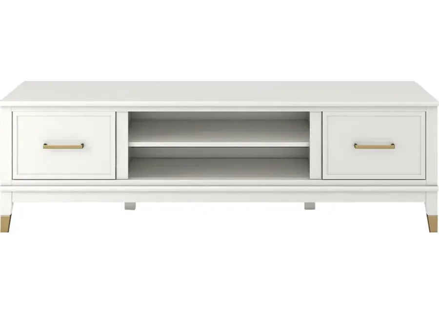 Thackery White 59 In. Console-White
