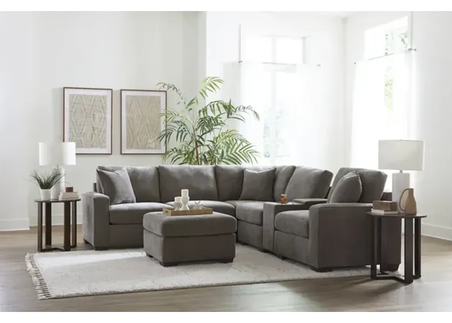 Knox 6 Piece Modular Sectional - Mocha