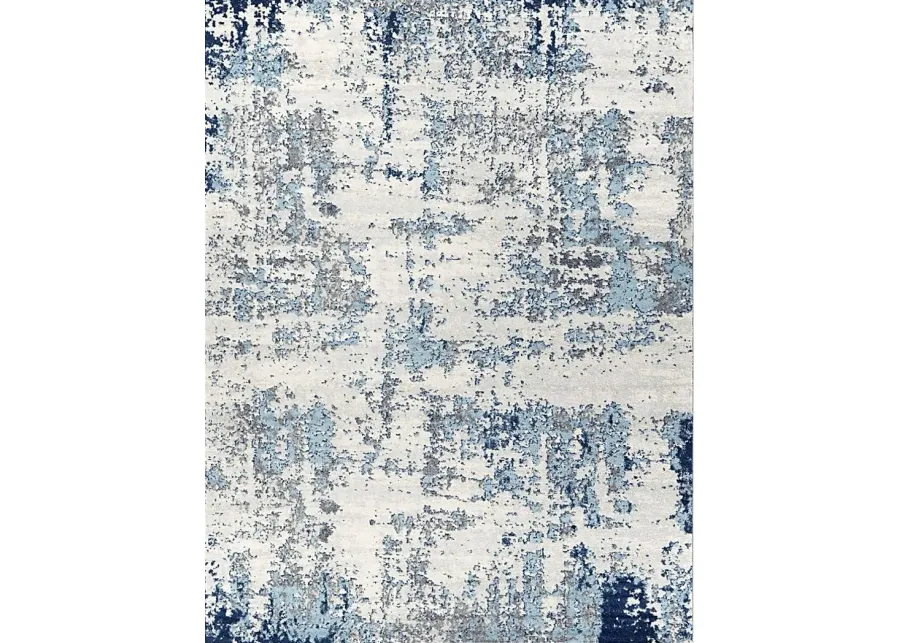 Saltwood I Blue 7'10 x 10'3 Rug-Blue