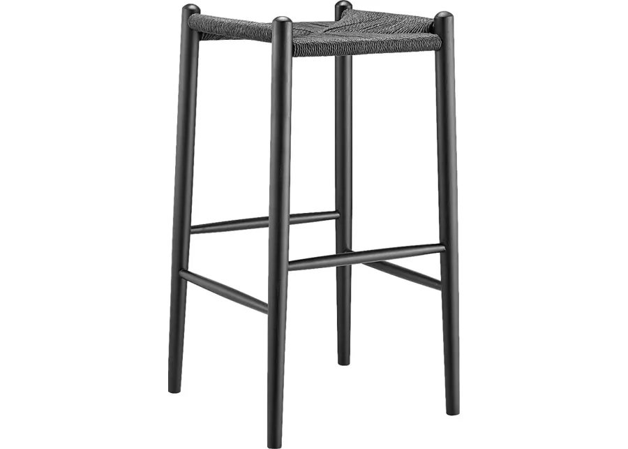 Dunton Black Barstool-Black