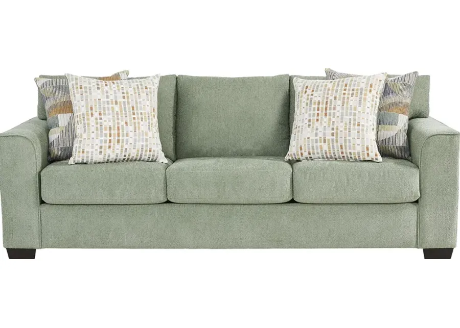 Delcrest Green Sofa-93