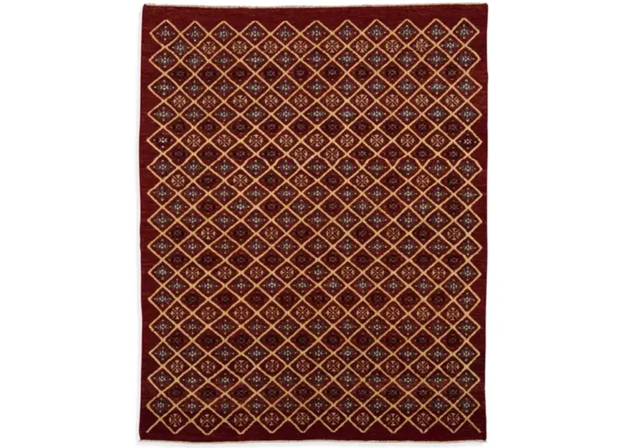 Hand Knotted 7 10  x 9 10  
