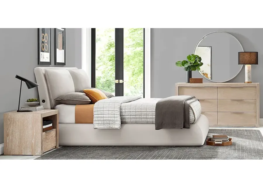 Easton Park Natural 7 Pc King Upholstered Bedroom with York Mills White Upholstered Bed 1 19942-easton-park-natural-7-pc-king-upholstered-bedroom-with-york-mills-white-upholstered-bed-1.webp