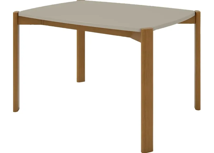 Demerest IV Off-White Dining Table-Off-White