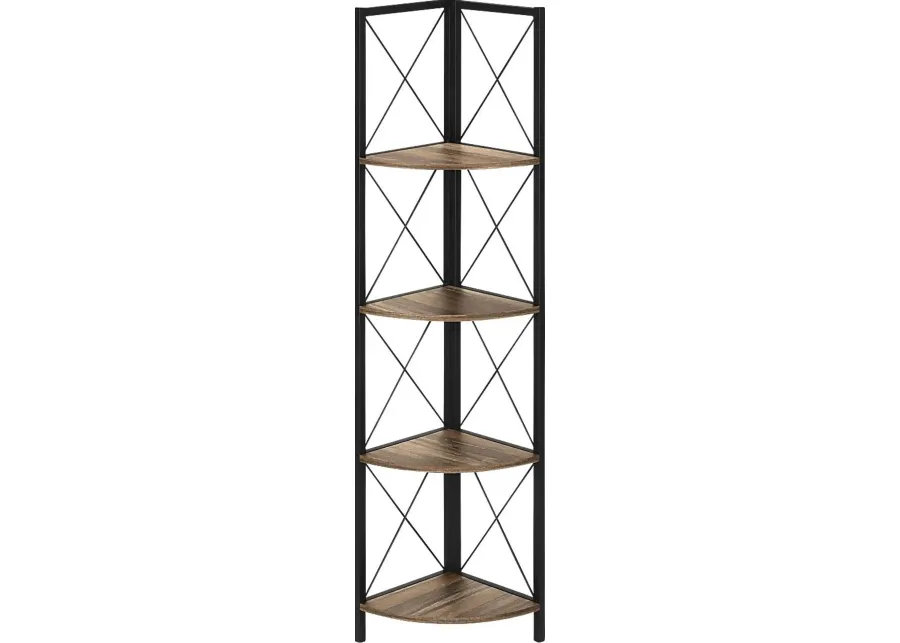 Wilford Brown Bookcase-Brown