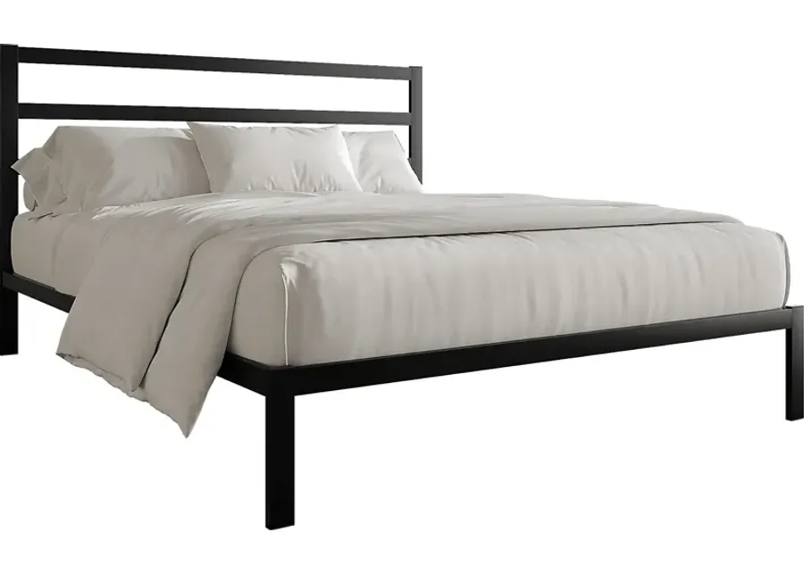 Mazefruit Black Twin Bed-Black 1 20251-mazefruit-black-twin-bed-black-1.webp