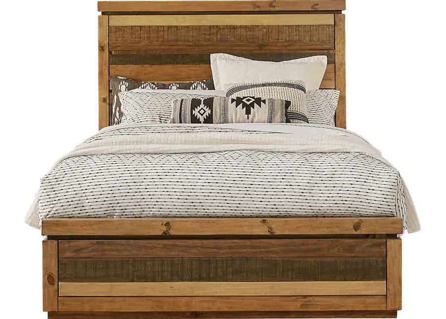 Westover Hills Brown 3 Pc King Panel Bed-79.5