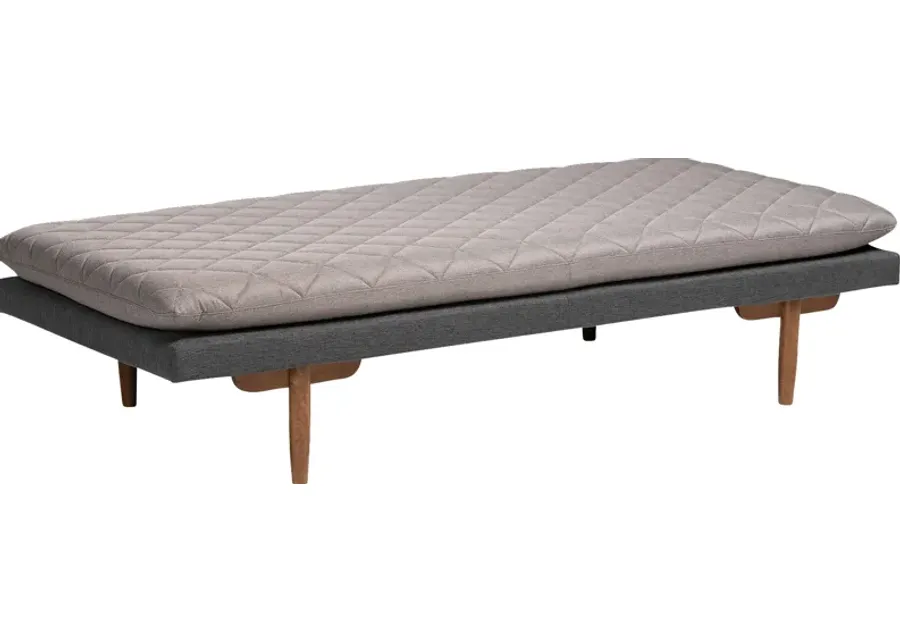 Galeton Court Dark Gray Daybed-Gray