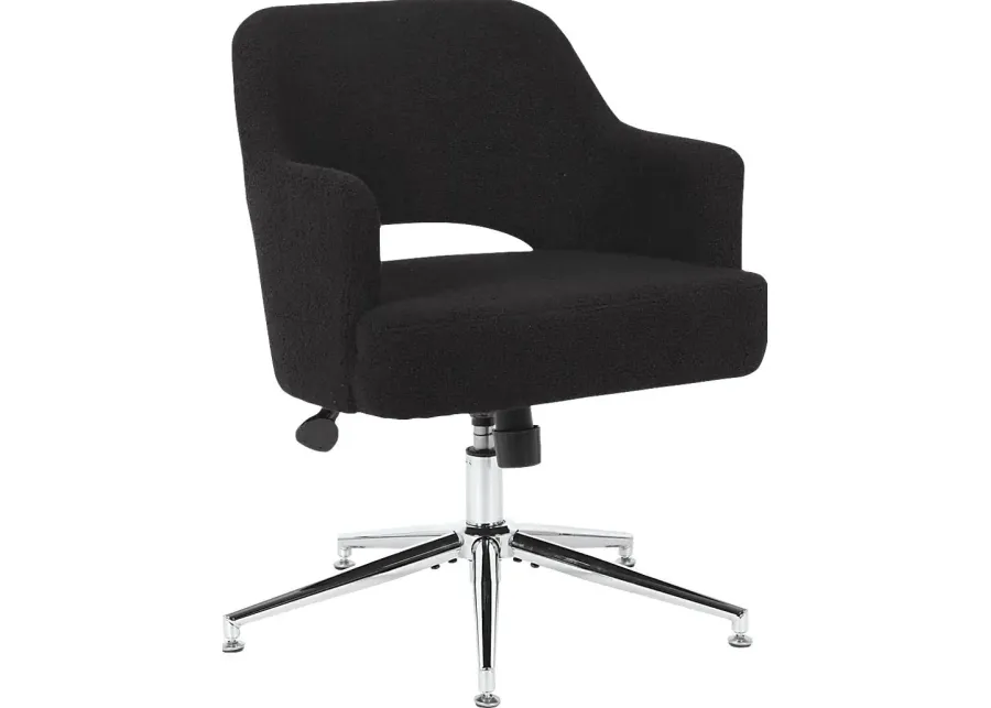Kids Silas Black Desk Chair-22.5