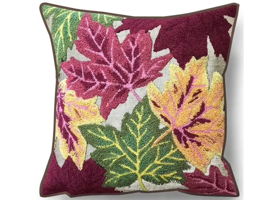 18  Maple Leaf Pillow