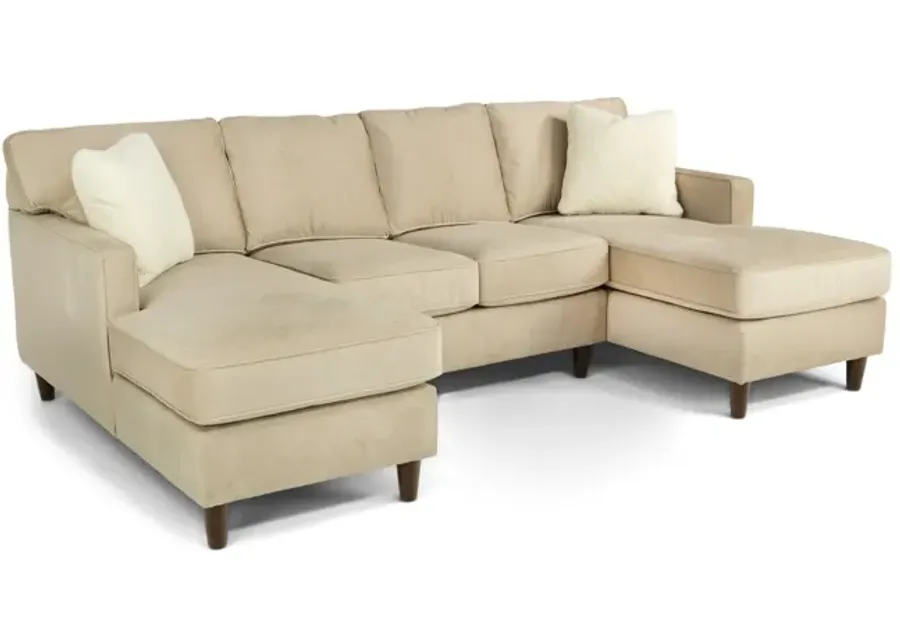 M9 Leena Double Chaise Sectional