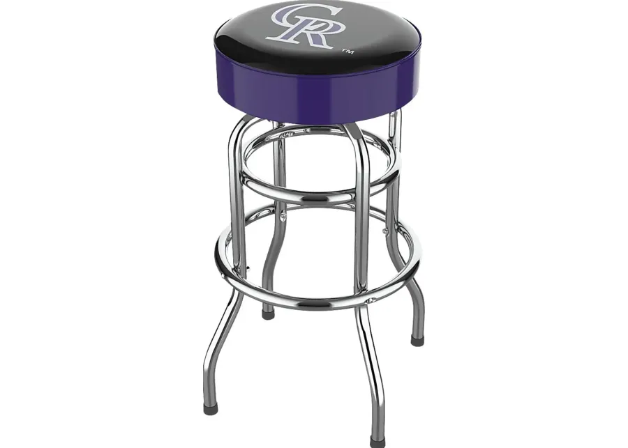 Colorado Rockies Purple Barstool-Purple