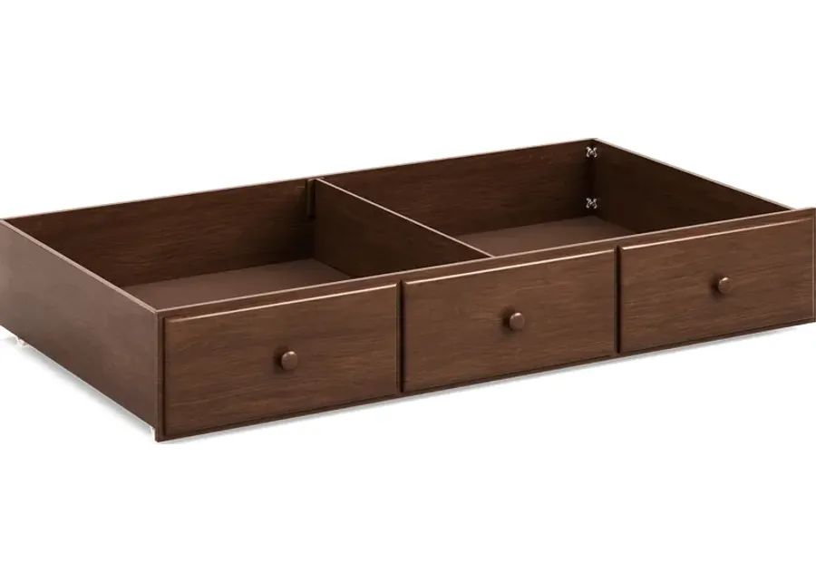 Kids South Bend Brown Cherry Twin Storage Trundle-76