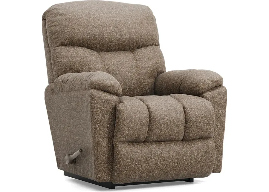 La-Z-Boy Morrison I Brown Rocker Recliner-38.5