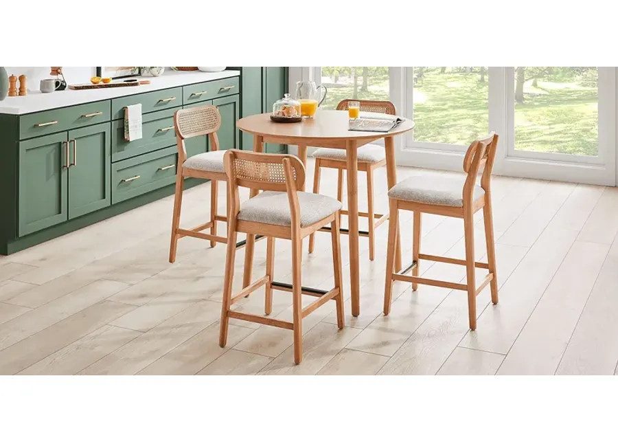 Watertown Natural 5 Pc Round Counter Height Dining Room 1 21437-watertown-natural-5-pc-round-counter-height-dining-room-1.webp