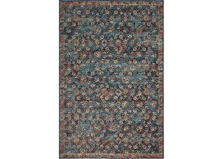 Palumar Blue 5' x 8' Rug-Blue