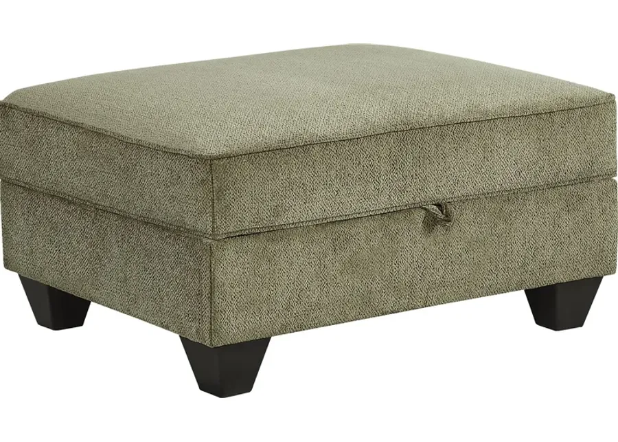 Hayward Green Storage Ottoman-41