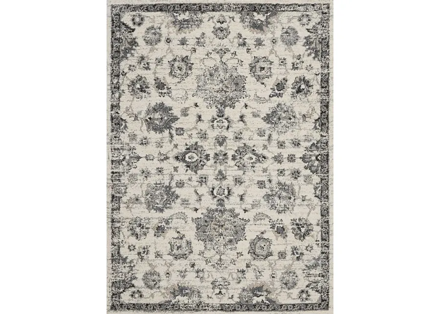 Adelien Gray 7'10 x 10'6 Rug-Cream