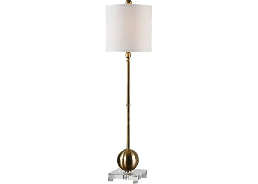 Encinas Brass Lamp-Brass