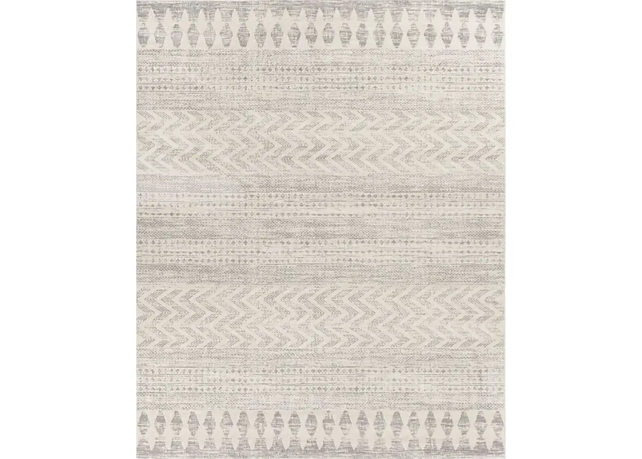 Sherbon V Off-White 7'10 x 10' Rug-Off-White