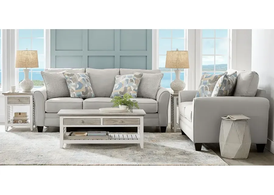 Coralville Gray 2 Pc Living Room