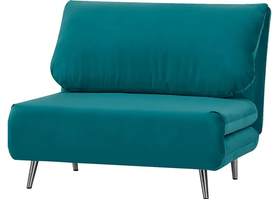 Kids Daydream Blue Convertible Chair-41.73