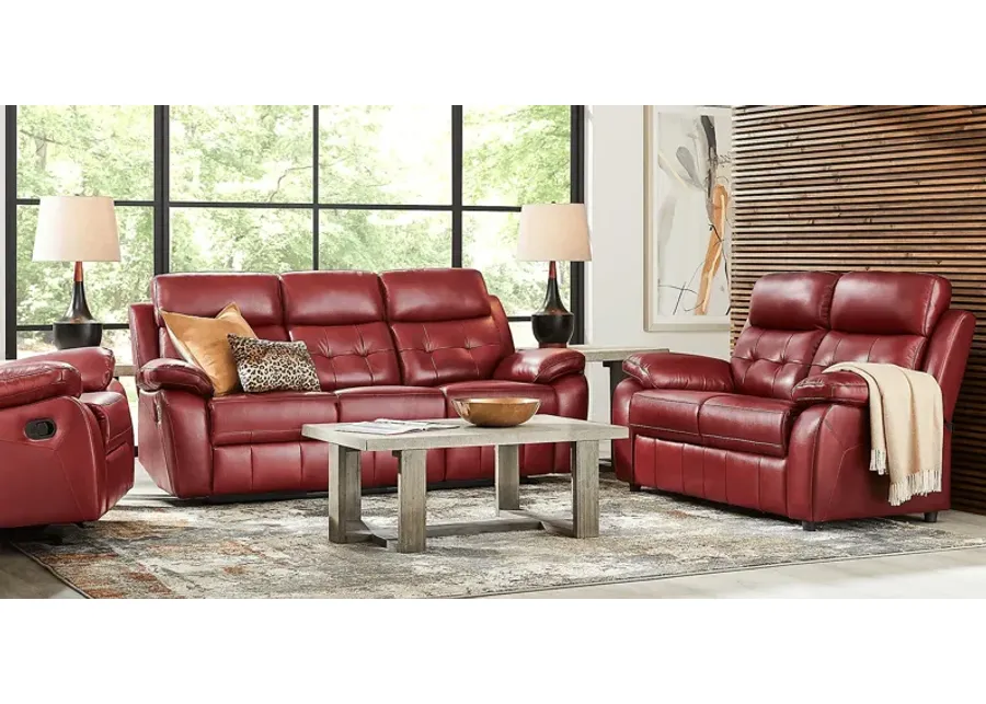 Antonin Red Leather 5 Pc Living Room with Reclining Sofa 1 22826-antonin-red-leather-5-pc-living-room-with-reclining-sofa-1.webp