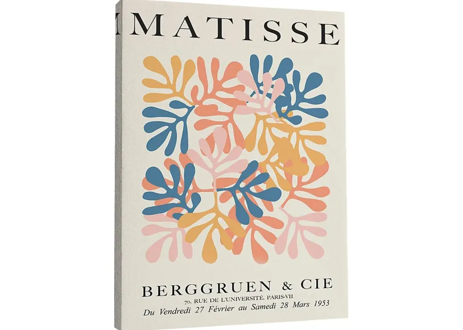 Matisse Foliage Multi Canvas Wall Art-Multi