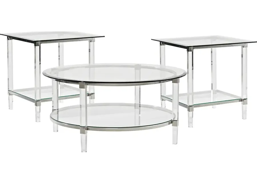 Varna Silver 3 Pc Table Set 1 22984-varna-silver-3-pc-table-set-1.webp