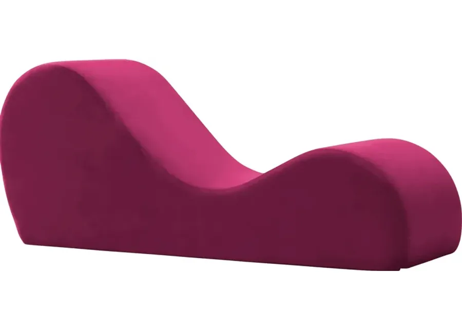 Kids Asanna Red Lounge Chair-Red