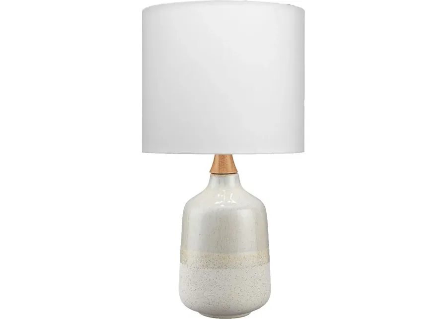Vyanna Court Cream Lamp-Cream